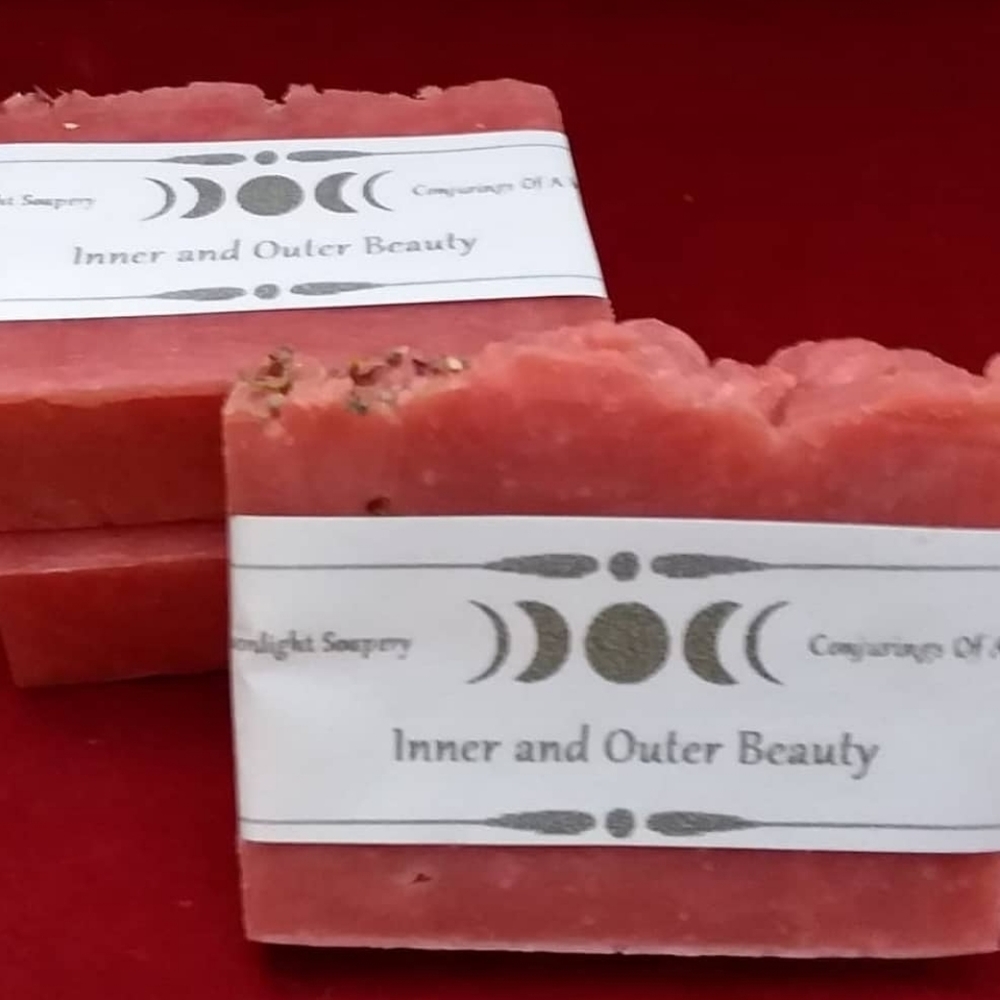 Inner and outer beauty intention soap